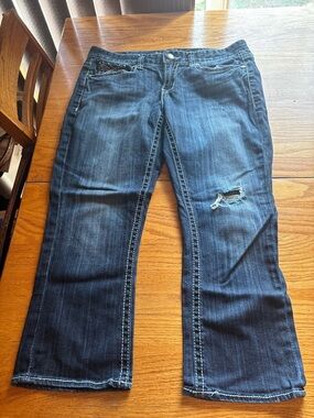 Vintage Y2K Maurice’s Cropped Jean 
Capri Size 7/8